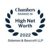 Chambers Award High Net Worth 2022