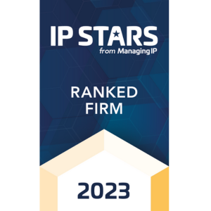 IP Stars from ManagingIP 2023 Ranked Firm